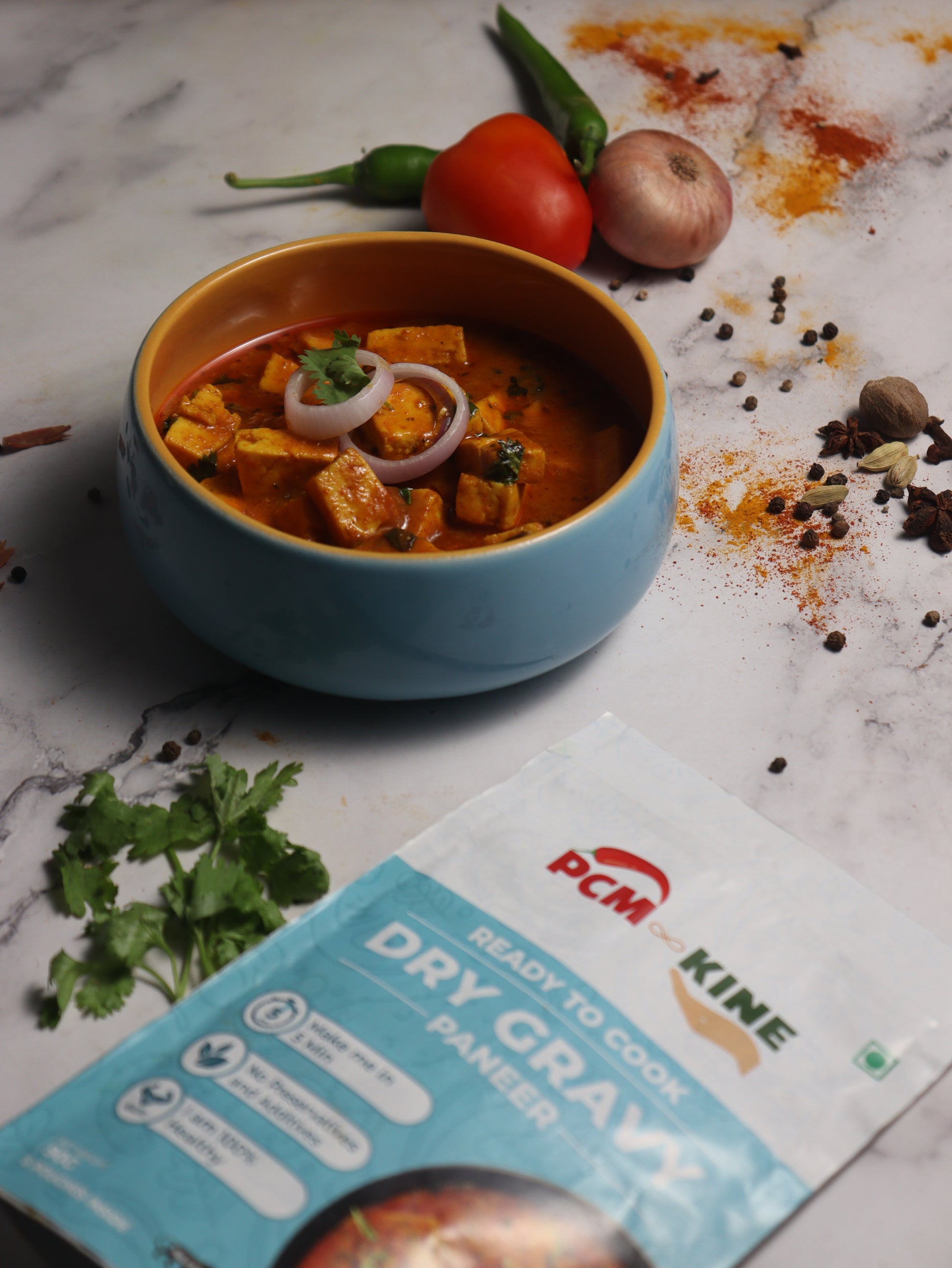 Ready to cook paneer