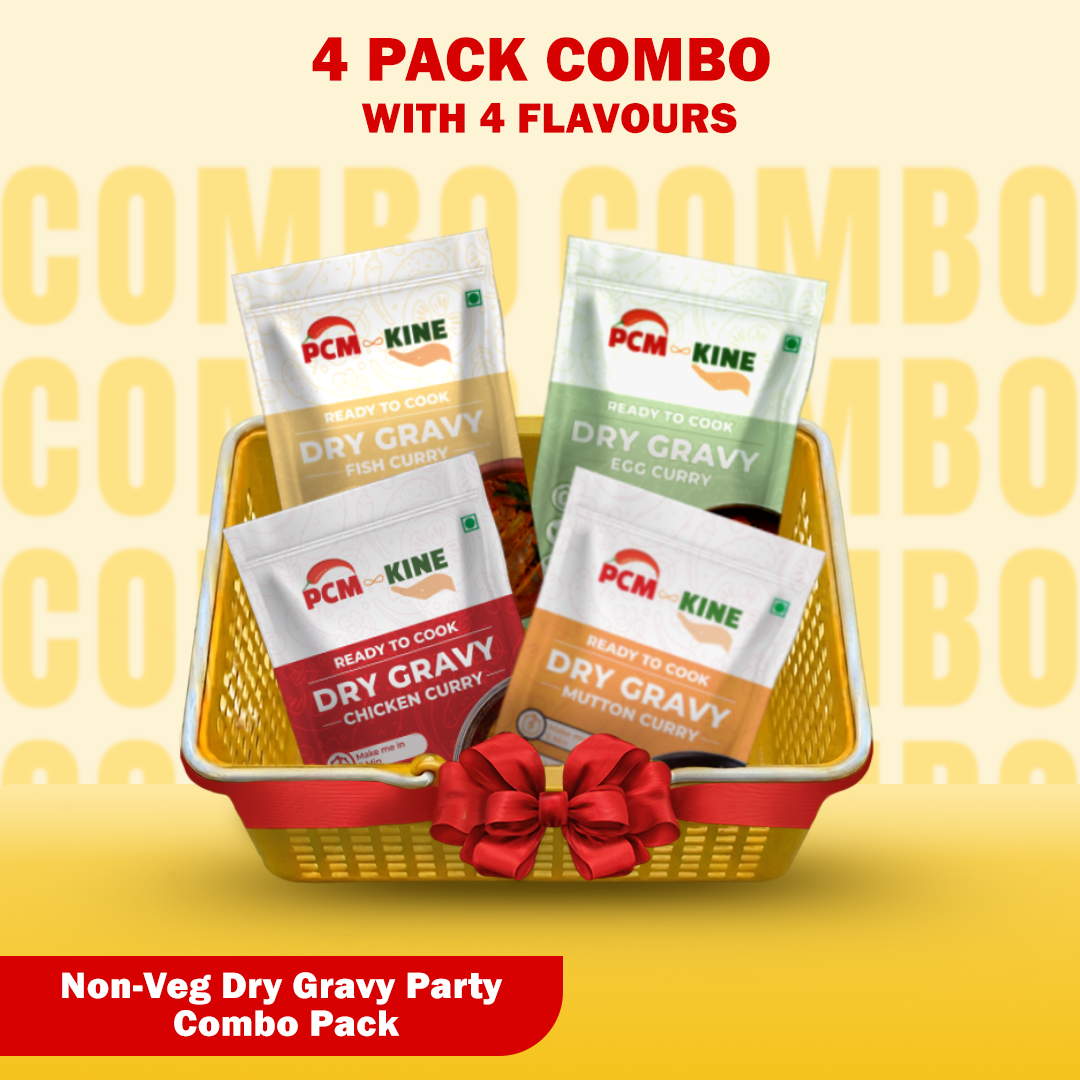 Non-Veg Dry Gravy Party Combo Pack