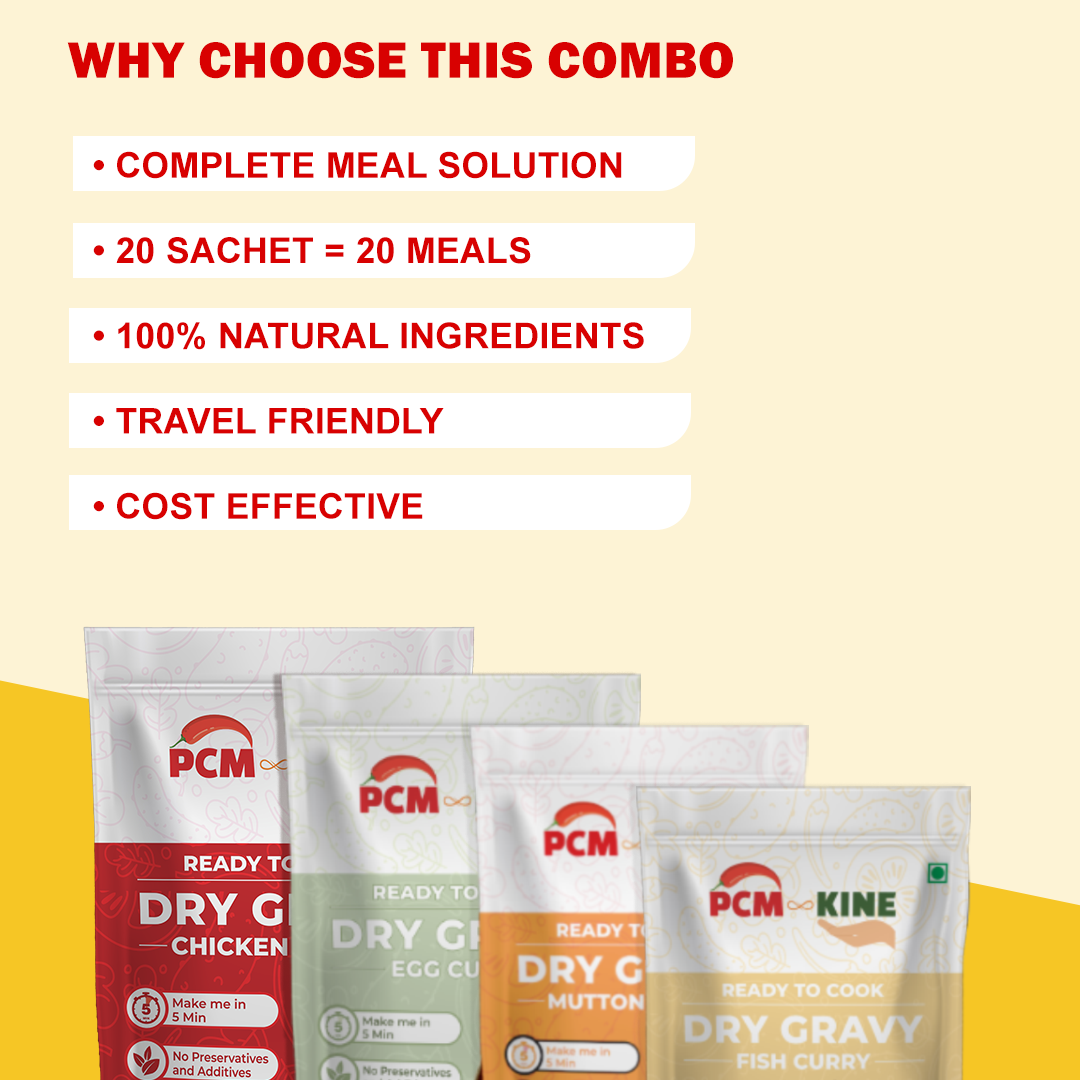 Non-Veg Dry Gravy Party Combo Pack
